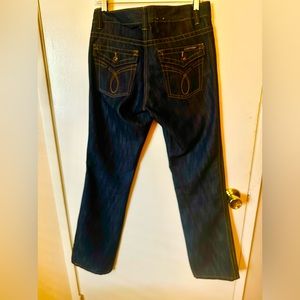 Calvin Klein women’s dark blue jeans. Size 8.